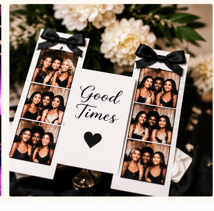 Personalized event photo keepsakes